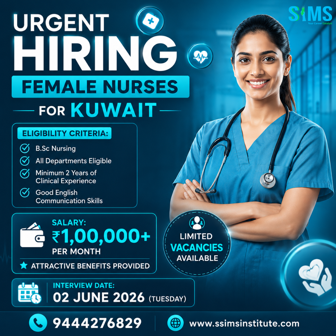 Female Staff Nurses – Kuwait — job poster